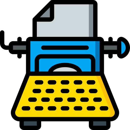 Typewriter icon