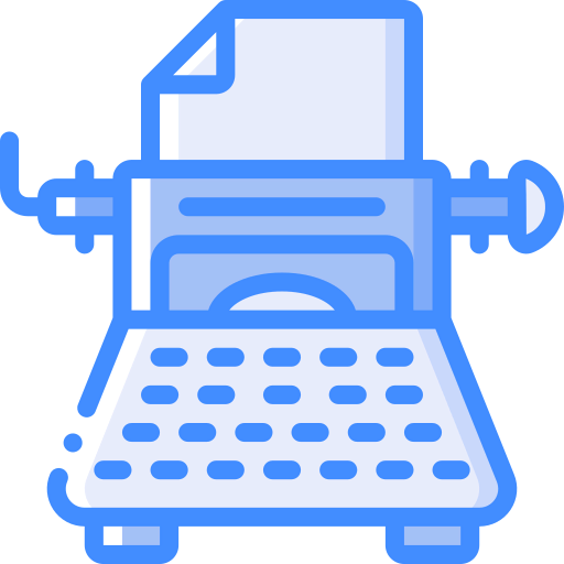 Typewriter biểu tượng