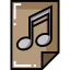 Music file アイコン 64x64