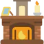 Fire place ícone 64x64