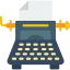 Typewriter ícone 64x64