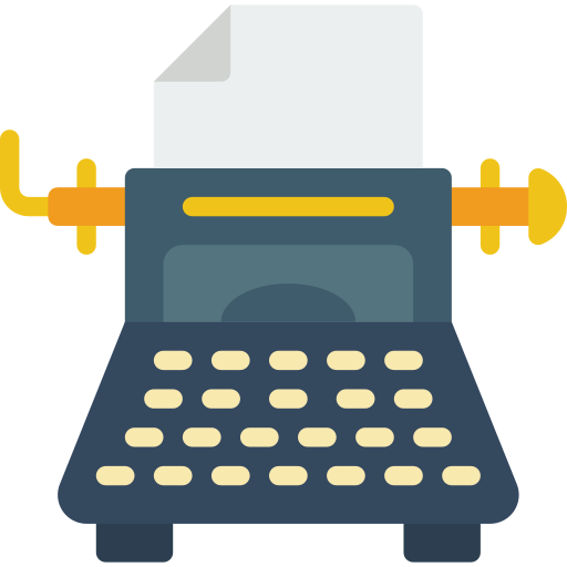 Typewriter Ikona