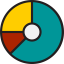 Donut chart icon 64x64