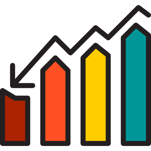 Bar chart ícono