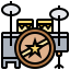 Drum set 图标 64x64