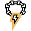 Lightning bolt icon 64x64