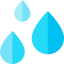 Water drops icon 64x64