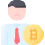 Bitcoin ícone 64x64