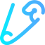 Safety pin icon 64x64