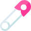 Safety pin icon 64x64