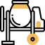 Concrete mixer icon 64x64