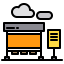 Bus stop icon 64x64