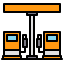 Gas station icon 64x64