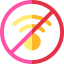 No wifi ícono 64x64