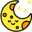 Crescent moon icon 64x64