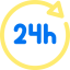 24 hours icon 64x64