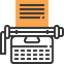 Typewriter icône 64x64