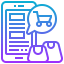 Online shopping icon 64x64