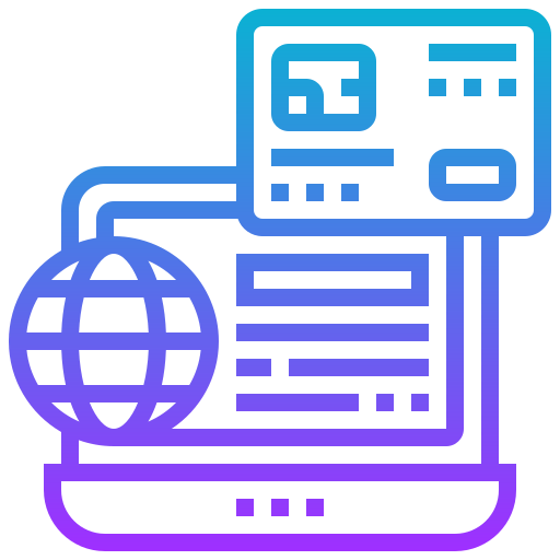 Online banking ícono