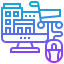 Online shopping icon 64x64