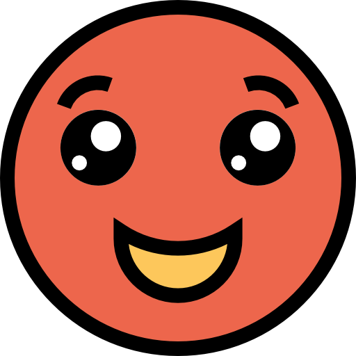 Smiling icon