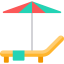 Sunbed icon 64x64