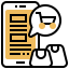 Online shopping icon 64x64