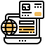 Online banking icon 64x64