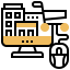 Online shopping icon 64x64
