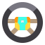 Steering wheel icon 64x64