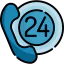 24 hours icon 64x64