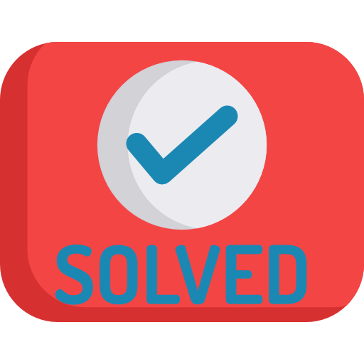 Solved Symbol