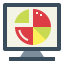 Pie chart アイコン 64x64
