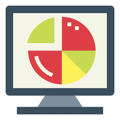 Pie chart 图标