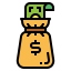 Money bag ícone 64x64