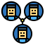 Networking ícone 64x64