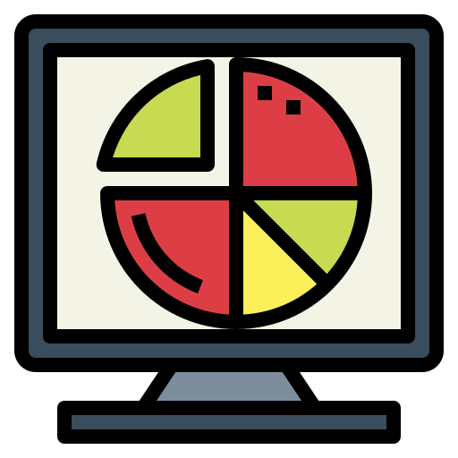 Pie chart 图标