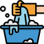 Washing clothes icon 64x64