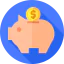 Piggy bank icon 64x64