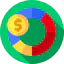 Pie chart icon 64x64