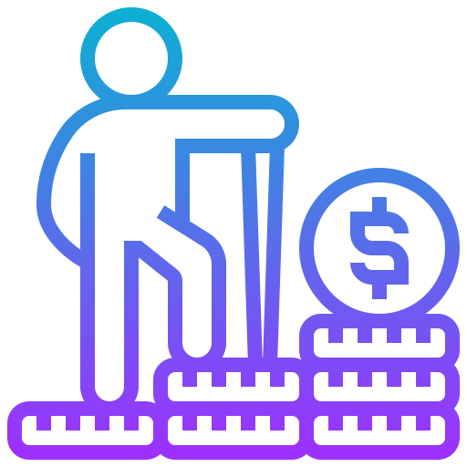 Retirement plan icon