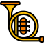 French horn icon 64x64