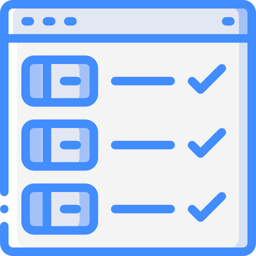 Checklist biểu tượng