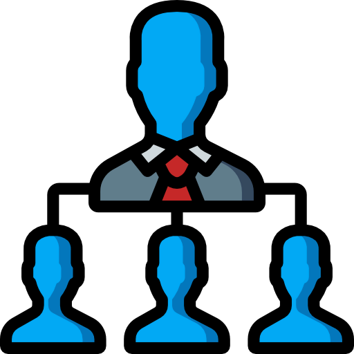 Hierarchical structure icon