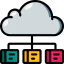 Cloud computing biểu tượng 64x64