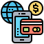 Online payment icon 64x64