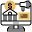 Online banking icon 64x64