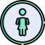 Restroom icon 64x64