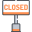 Closed sign icône 64x64