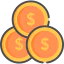 Coins icon 64x64